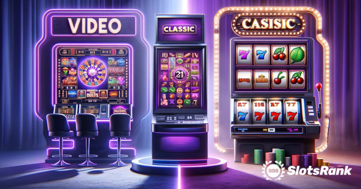 Video vs. Classic Online Casino Slots: Kumpi on parempi?